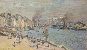 Port of Le Havre by Claude Monet - Hand-Painted Oil Painting Reproduction