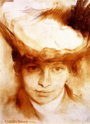 The painting Portrait of a Woman in Normandy Cap