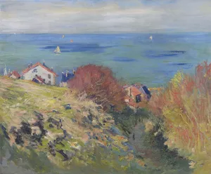 The painting Claude Monet Pourville