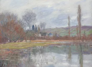The painting Printemps a Vetheuil