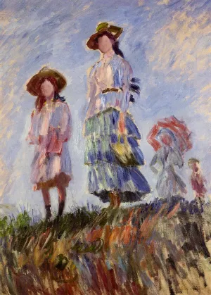 The painting Claude Monet Promenade Study