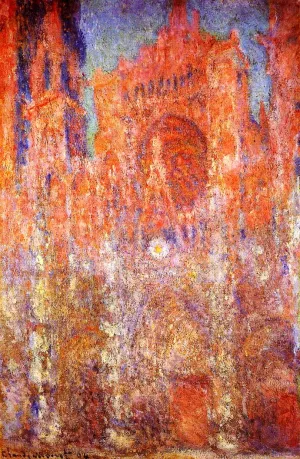 The painting Rouen Cathedral II
