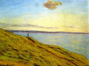 Sainte-Adresse, View Across the Estuary by Claude Monet - Hand-Painted Oil Painting Reproduction