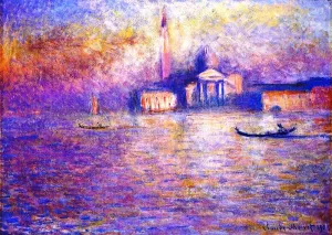 The painting Claude Monet San Giorgio Maggiore 3