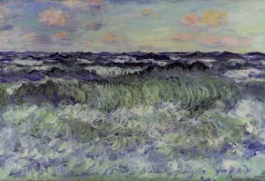 The painting Claude Monet Sea Study