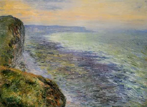 Seascape Near Fecamp by Claude Monet - Hand-Painted Oil Painting Reproduction