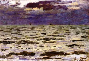 Seascape by Claude Monet - Hand-Painted Oil Painting Reproduction