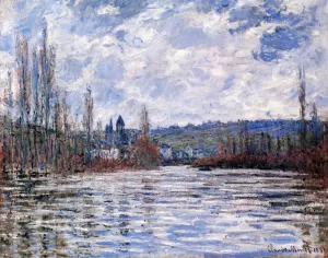 The painting Seine in Flood at Vetheuil