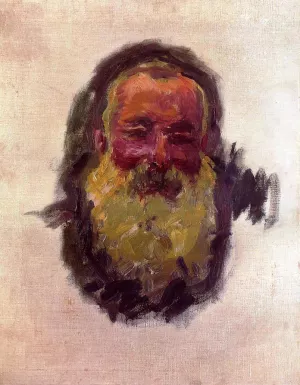 Self Portrait by Claude Monet - Hand-Painted Oil Painting Reproduction