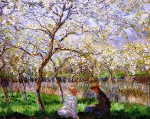 The painting Springtime