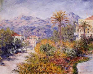 The painting Strada Romada in Bordighera