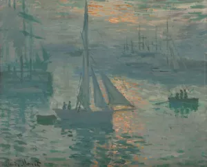 The painting Sunrise