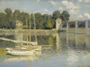 The painting The Argenteuil Bridge