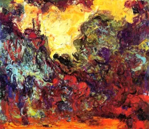 The Artist's House, View from the Rose Garden by Claude Monet - Hand-Painted Oil Painting Reproduction