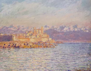 The painting Claude Monet The Bay of Antibes