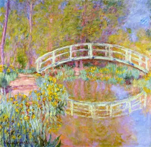 The Bridge in Monet's Garden by Claude Monet - Hand-Painted Oil Painting Reproduction