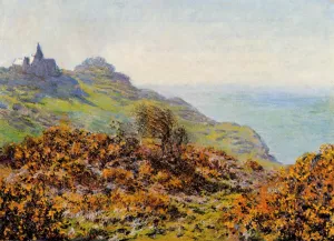 The painting The Church at Varengeville and the Gorge of Les Moutiers