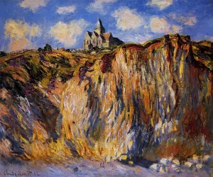 The painting The Church at Varengeville, Morning Effect