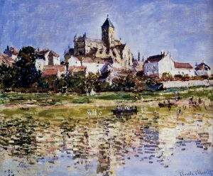 The Church at Vetheuil by Claude Monet - Hand-Painted Oil Painting Reproduction
