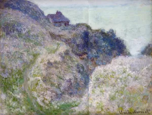 The painting The Coastguard Cabin at Varengeville
