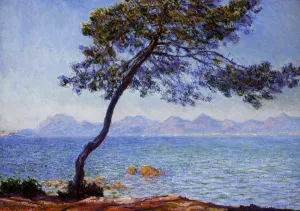 The Esterel Mountains by Claude Monet - Hand-Painted Oil Painting Reproduction