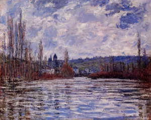 The painting The Flood of the Seine at Vetheuil