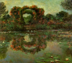 The painting The Flowered Arches at Giverny