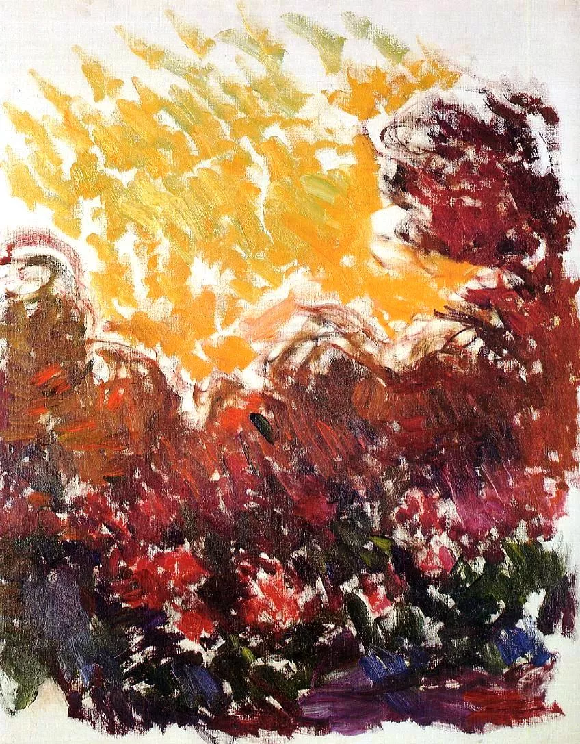 Original Oil Painting The Garden at Giverny