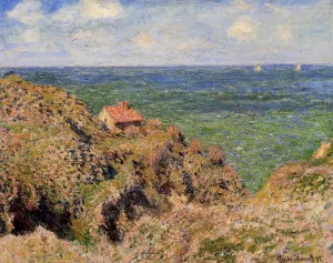 Main Product Photo of The Gorge at Varengeville Painting by Claude Monet