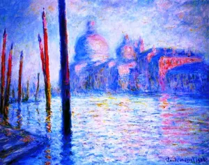 The painting Claude Monet The Grand Canal 3