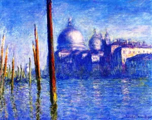 Main Product Photo of The Grand Canal 4 Painting by Claude Monet