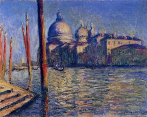 The painting The Grand Canal and Santa Maria della Salute