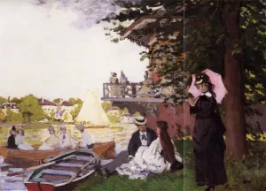 The Landing State by Claude Monet - Hand-Painted Oil Painting Reproduction