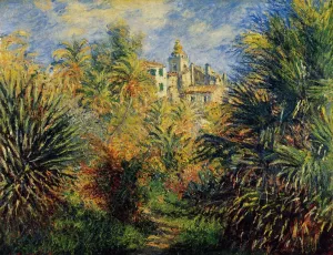 The painting The Moreno Garden at Bordighera