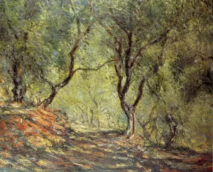 The painting The Olive Tree Wood in the Moreno Garden