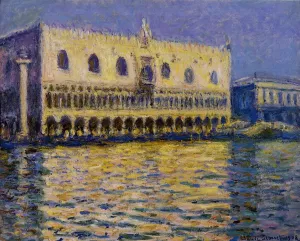 The painting Claude Monet The Palazzo Ducale