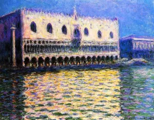 The painting Claude Monet The Palazzo Ducale
