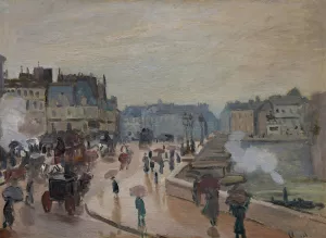 The Pont Neuf by Claude Monet - Hand-Painted Oil Painting Reproduction