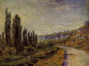 The painting The Road from Vetheuil