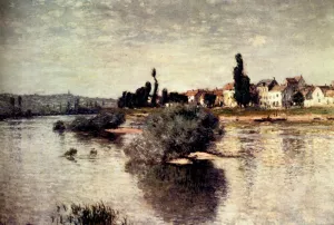 The painting The Seine at Lavacourt