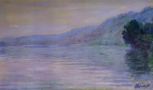 The painting Claude Monet The Seine at Port-Villez, Blue Effect