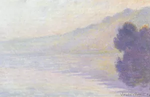 The Seine at Port-Villez, Mist by Claude Monet - Hand-Painted Oil Painting Reproduction