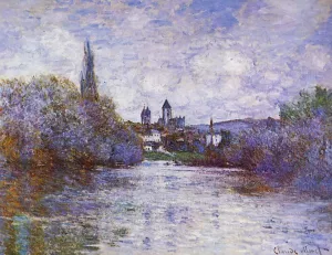 The painting The Small Arm of the Seine at Vetheuil