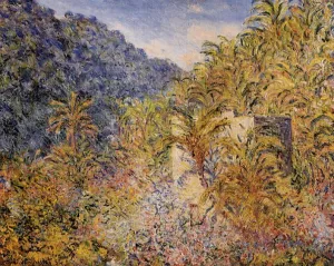 The painting Claude Monet The Valley of Sasso