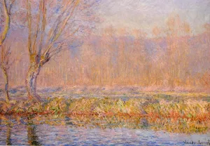 The painting The Willow also known as Spring on the Epte