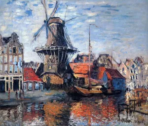 The Windmill on the Onbekende Canal, Amsterdam