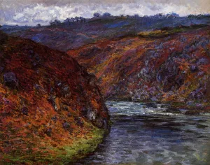 The painting Valley of the Creuse, Grey Day