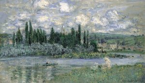 The painting View of Vetheuil