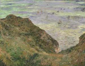 View over the Sea by Claude Monet - Hand-Painted Oil Painting Reproduction