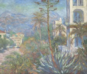 The painting Villas at Bordighera